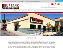 Tablet Screenshot of burbankjewelryoutlet.com